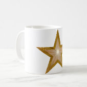 Zwei-Töne-Tasse Gold Star Kaffeetasse (Vorderseite Links)