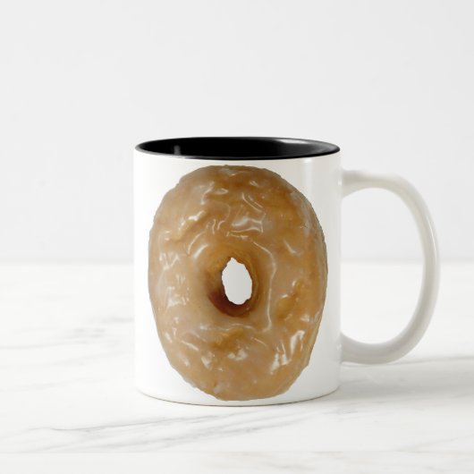 Zwei Töne Tasse mit Donuts (Rechts)