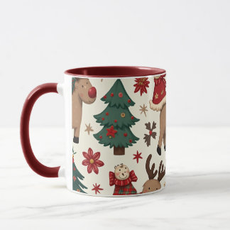 Zwei-Tone-Tasse Weihnachten, 11 oz Tasse