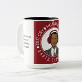 Zwei-Tone-Tasse Zweifarbige Tasse (Vorderseite Links)