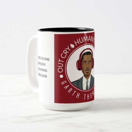 Zwei-Tone-Tasse Zweifarbige Tasse (Vorderseite Links)