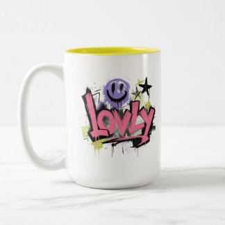 Zwei-Töne-Tasse Zweifarbige Tasse