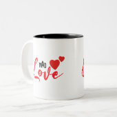 Zwei-Tone-Tasse Zweifarbige Tasse (Vorderseite Links)