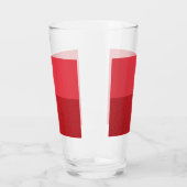 Zwei-Tone-Tomate Red Custom Glass Cup Glas (Links)