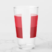 Zwei-Tone-Tomate Red Custom Glass Cup Glas (Rechts)