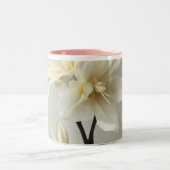 Zwei-Tone-Vanilla-Blume Tasse (Mittel)