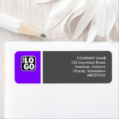 Zwei Tone - Violett und Grau (Insitu)