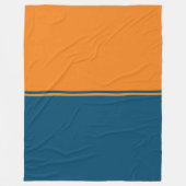 Zwei-Tone-Wirbel-Blanket Fleecedecke (Vorderseite)
