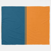 Zwei-Tone-Wirbel-Blanket Fleecedecke (Vorderseite (Horizontal))
