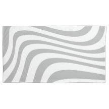 Zwei Töne Zebramuster grau und beige modern chic