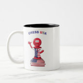 Zwei Toned USA Coffee Tasse (Links)