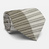 Zwei-Tonen-Braune Männergestecke Krawatte (Gerollt)