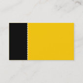 Zwei Tonen - gepunktete Linie Visitenkarte (Rückseite)