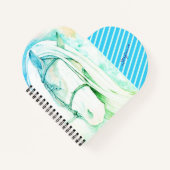 Zwei Tonen (grün) Notizblock (Vorderseite)