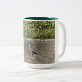 Zwei-Tonen-Kaffee-Tasse in Sand Zweifarbige Tasse (VorderseiteRechts)