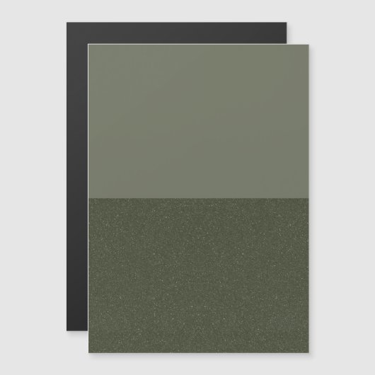 Zwei-Tonen-Maus-Green-Thin-Magnetkarte - Anpassen Magneteinladung (Vorne/Hinten)