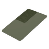Zwei-Tonen-Moos-Grün-Magnet mit Texturblock Magnet (Linke Seite)