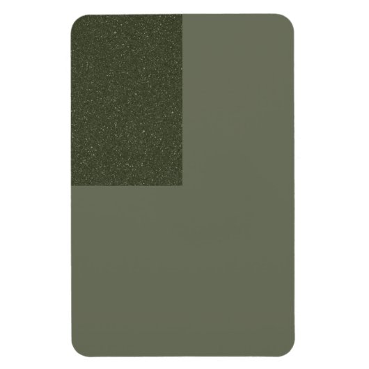 Zwei-Tonen-Moos-Grün-Magnet mit Texturblock Magnet (Vertikal)