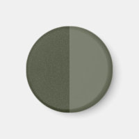 Zwei-Tonen-Moos-Grün-Moderne-Magnet - individuell