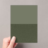 Zwei-Tonen-Moos-grüne Acrylsäure - individuell anp Acryleinladungen (Insitu (Handheld))