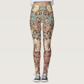 Zwei-Tonen-Pimnel Dusty Pink & Blue Morris Leggings (Vorderseite)