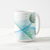 Zwei-Tonen-Tasse, 11 oz Kaffeetasse (VorderseiteRechts)