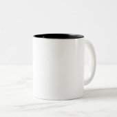 Zwei-Tonen-Tasse, 11 oz Zweifarbige Tasse (VorderseiteRechts)