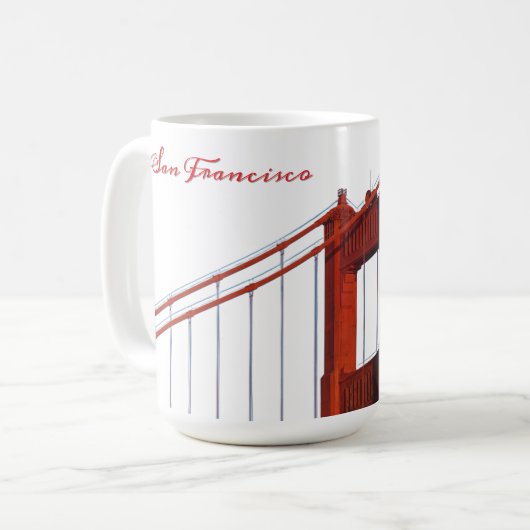 Zwei-Tonen-Tasse, 15 oz Kaffeetasse (Vorderseite Links)