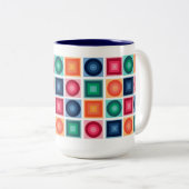 Zwei-Tonen-Tasse, 15 oz Zweifarbige Tasse (VorderseiteRechts)