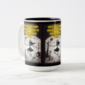 Zwei-Tonen-Tasse, 15 oz Zweifarbige Tasse (Vorderseite Links)