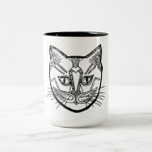 Zwei-Tonen-Tasse, 15 oz Zweifarbige Tasse (Mittel)