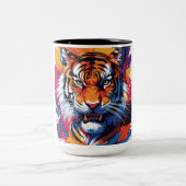 Zwei-Tonen-Tasse, 15 oz Zweifarbige Tasse (Mittel)