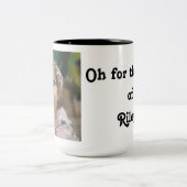 Zwei-Tonen-Tasse, 15 oz Zweifarbige Tasse (Mittel)