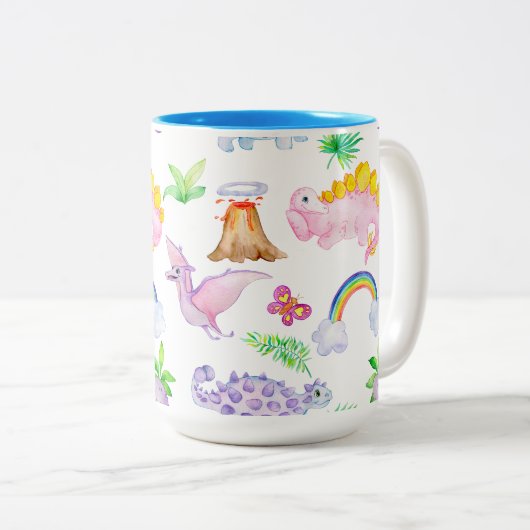 Zwei-Tonen-Tasse, 15 oz Zweifarbige Tasse (VorderseiteRechts)