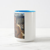 Zwei-Tonen-Tasse, 15 oz Zweifarbige Tasse (Mittel)