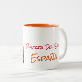 Zwei-Tonen-Tasse España Zweifarbige Tasse (VorderseiteRechts)