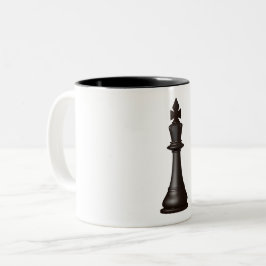 Zwei-Tonen-Tasse-Schach Zweifarbige Tasse