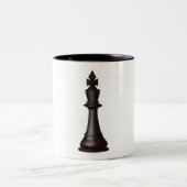 Zwei-Tonen-Tasse-Schach Zweifarbige Tasse (Mittel)