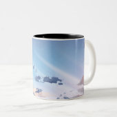Zwei-Tonen-Tasse Zweifarbige Tasse (VorderseiteRechts)