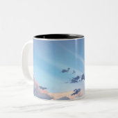 Zwei-Tonen-Tasse Zweifarbige Tasse (Vorderseite Links)