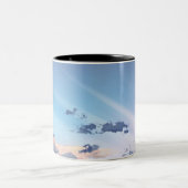 Zwei-Tonen-Tasse Zweifarbige Tasse (Mittel)