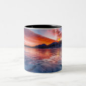 Zwei-Tonen-Tasse Zweifarbige Tasse (Mittel)