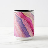 Zwei-Tonen-Tasse Zweifarbige Tasse (Mittel)