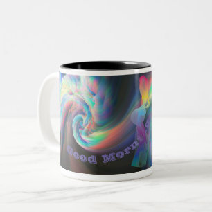 Zwei-Tonen-Tasse Zweifarbige Tasse
