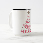 Zwei-Tonen-Tasse Zweifarbige Tasse (Vorderseite Links)