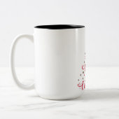 Zwei-Tonen-Tasse Zweifarbige Tasse (Links)