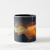 Zwei-Tonen-Tasse Zweifarbige Tasse (Mittel)