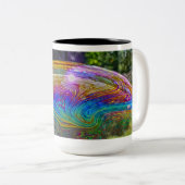 Zwei-Tonen-Tasse Zweifarbige Tasse (VorderseiteRechts)