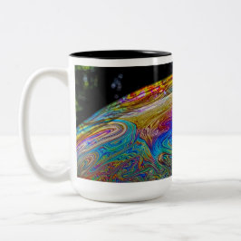 Zwei-Tonen-Tasse Zweifarbige Tasse