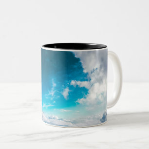 Zwei-Tonen-Tasse Zweifarbige Tasse